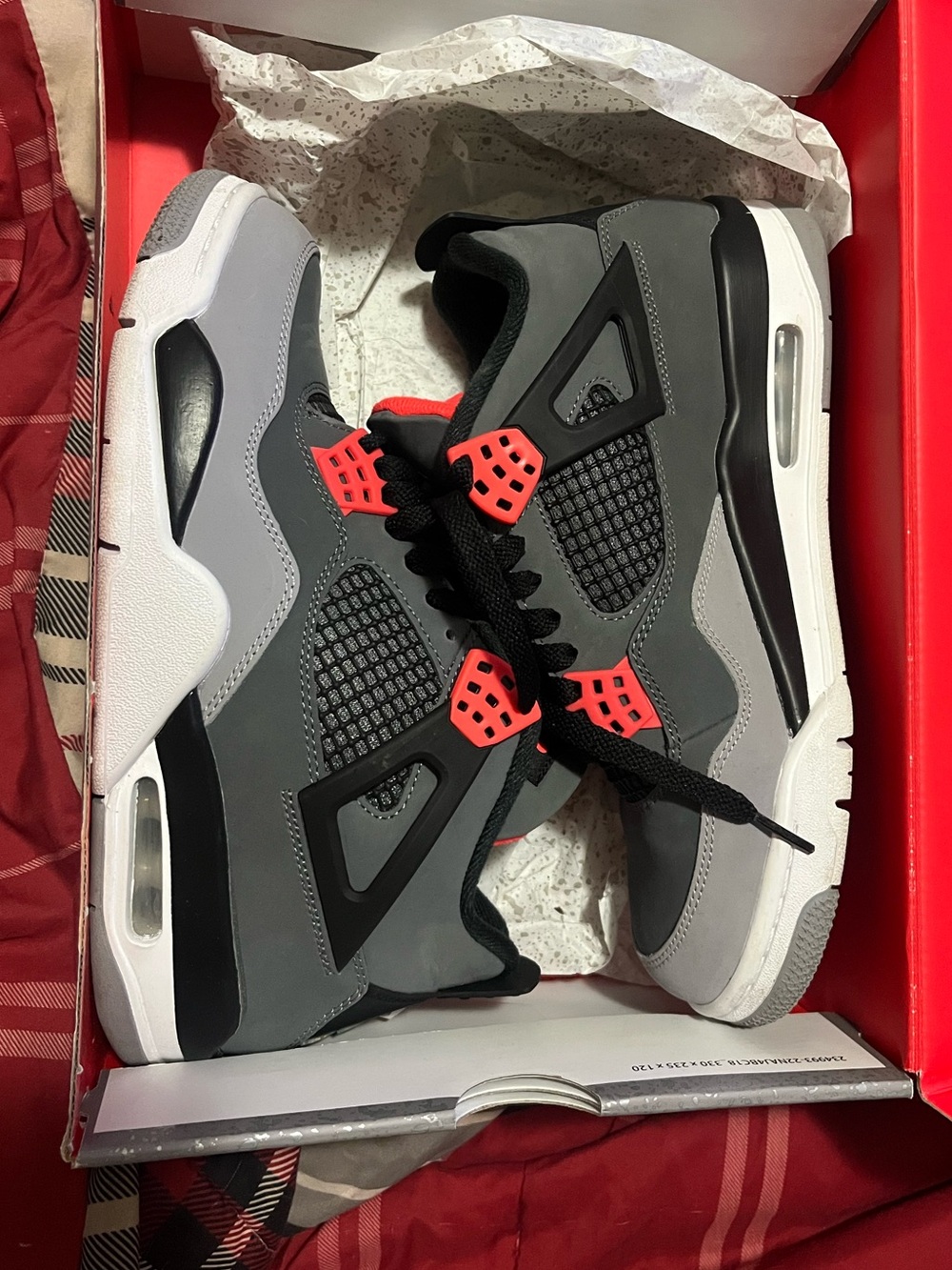 Jordan grey infrared 4s